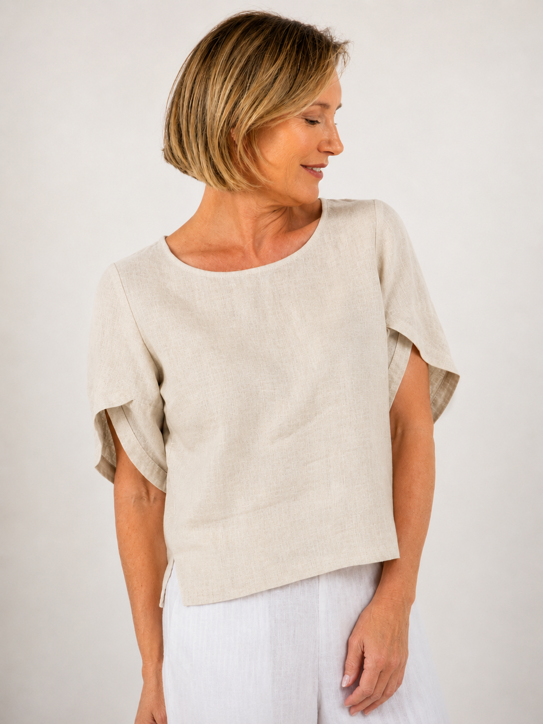 Envelope Sleeve Top