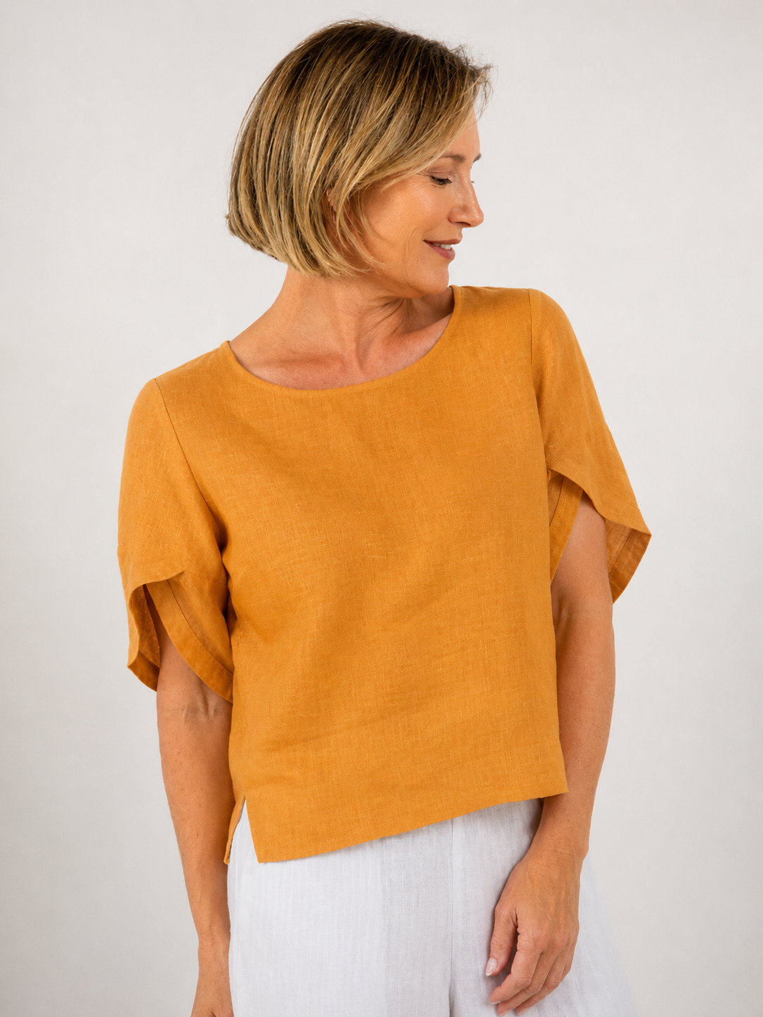 Envelope Sleeve Top