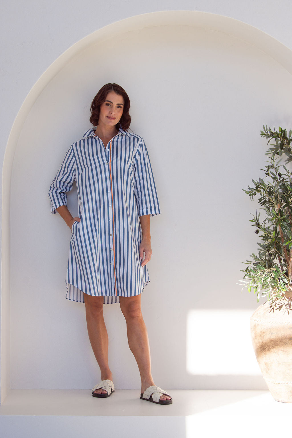 Cotton Stripe Shirtmaker
