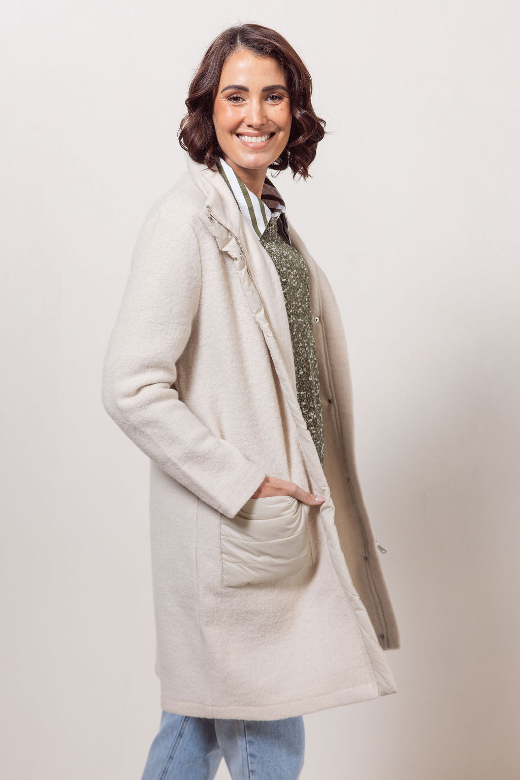 Round Neck Speckle Vest