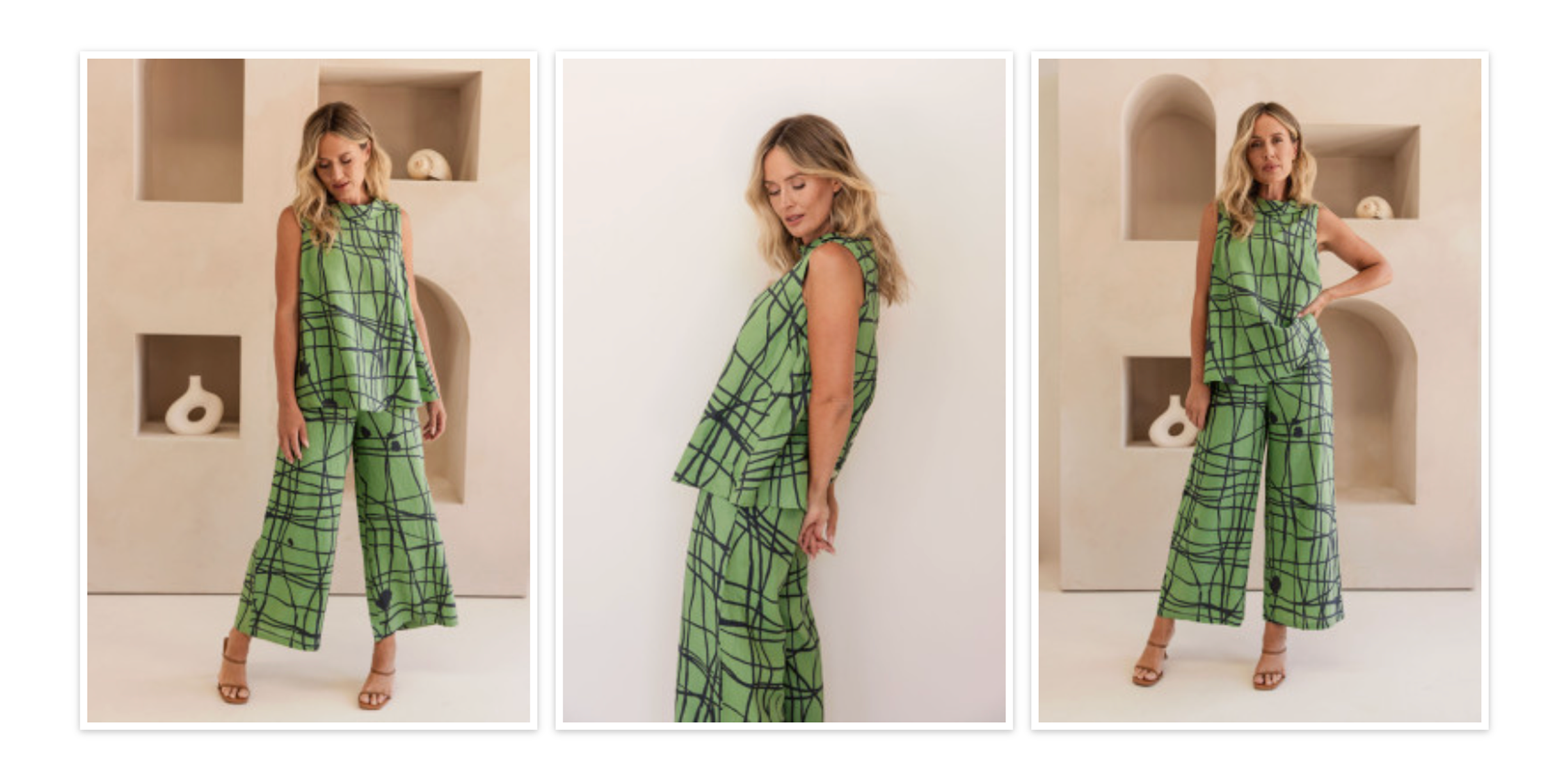 The Style SET: Linen Matching Sets Made for You