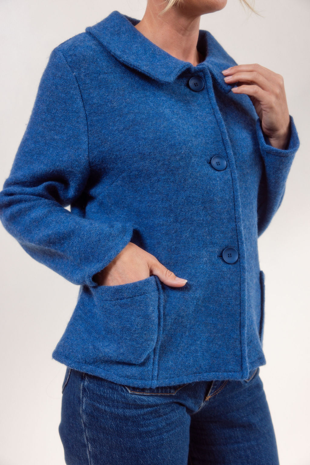 Wool Audrey Collar Jacket