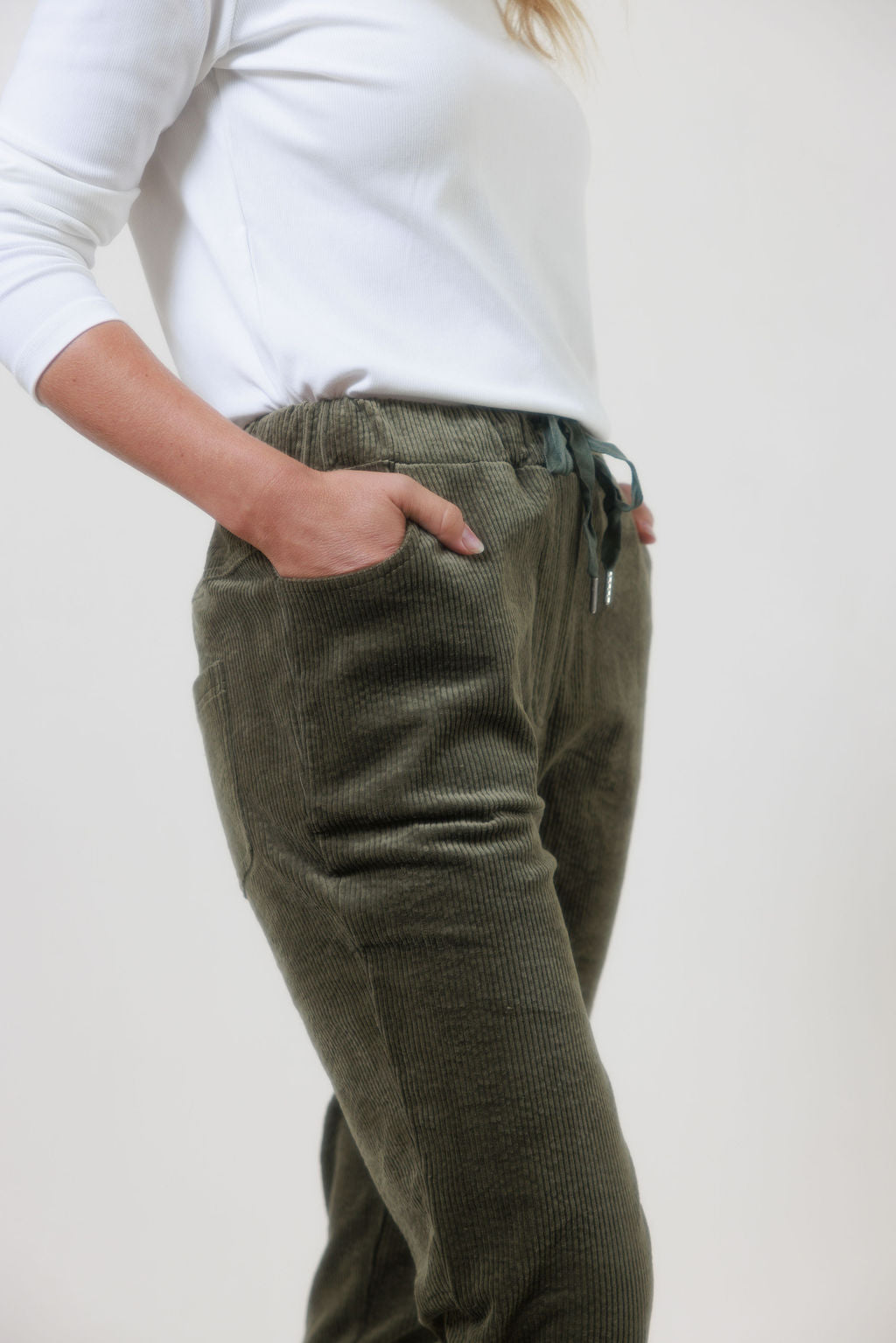 Cord Jogger | Relaxed Winter Corduroy Pants | See Saw