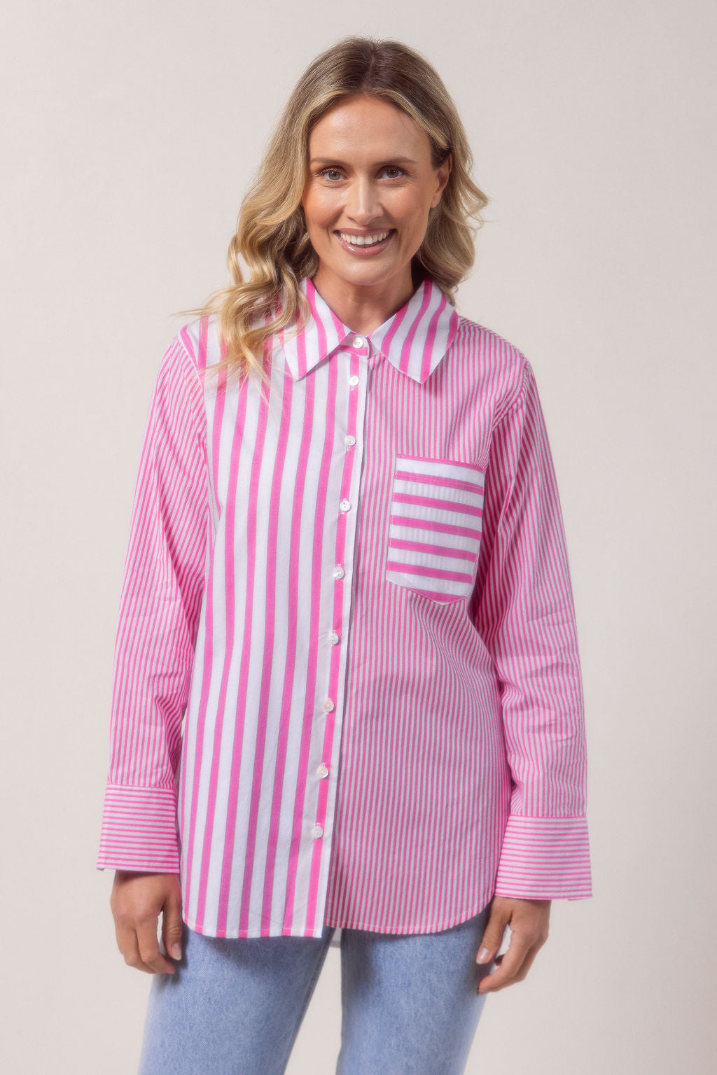 Cotton Stripe Shirt