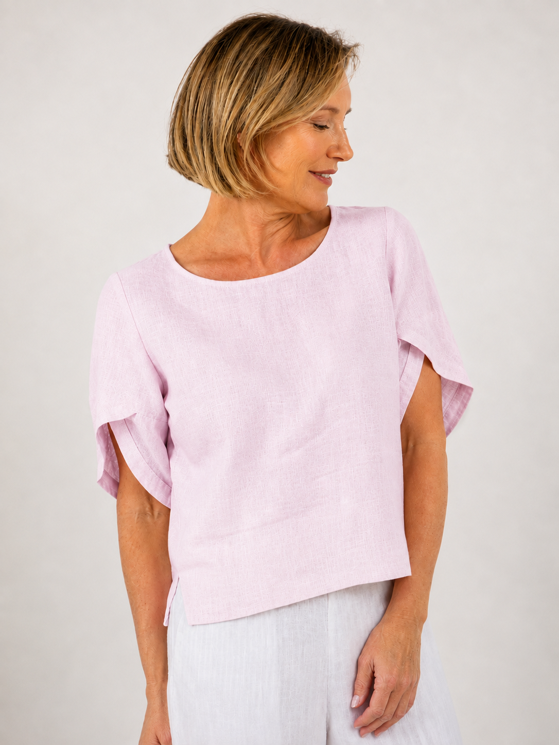 Envelope Sleeve Top