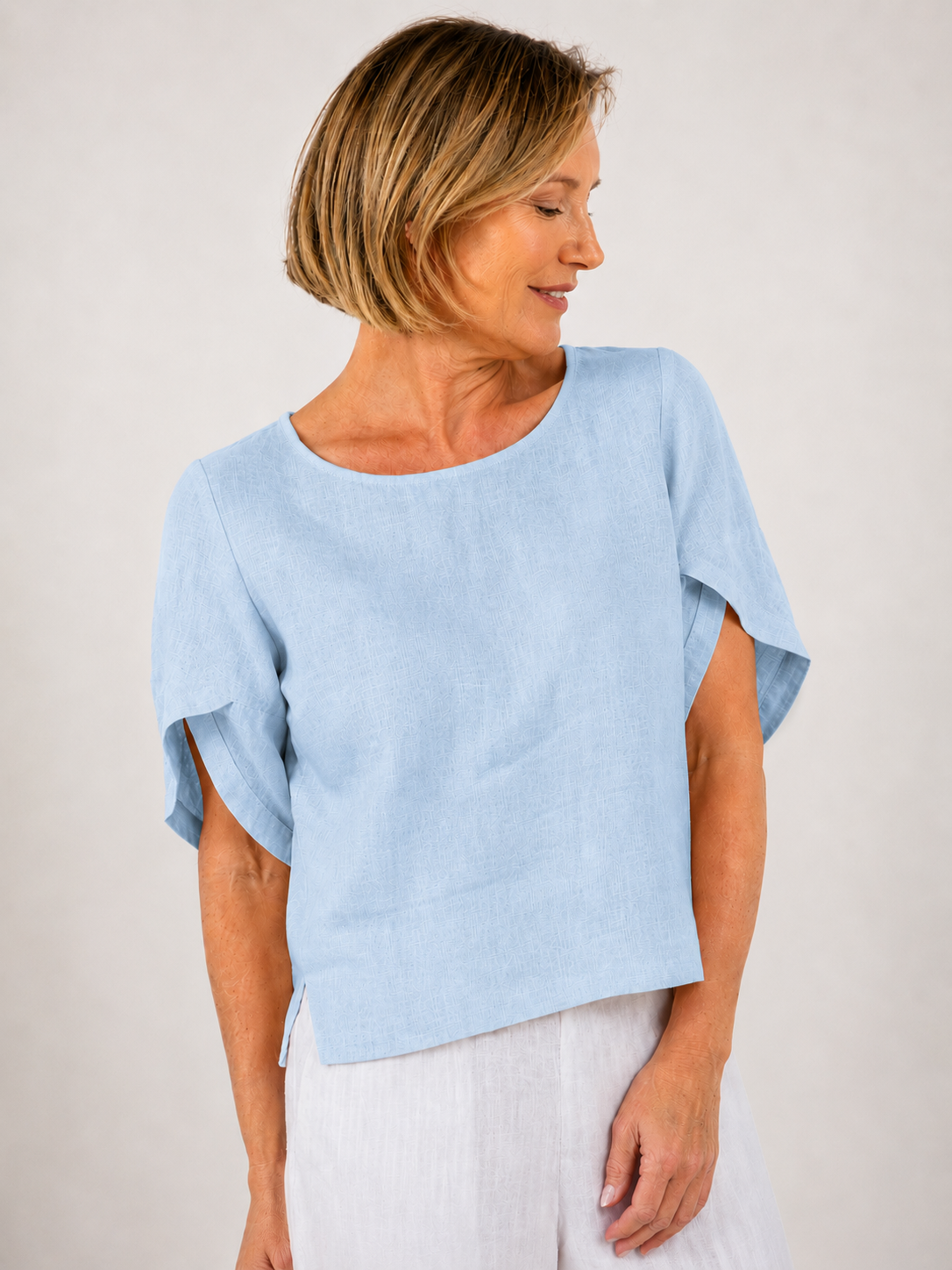 Envelope Sleeve Top