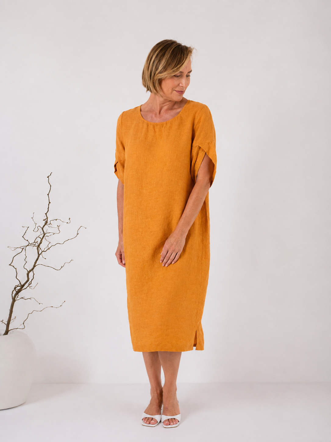 Envelope Sleeve Dress