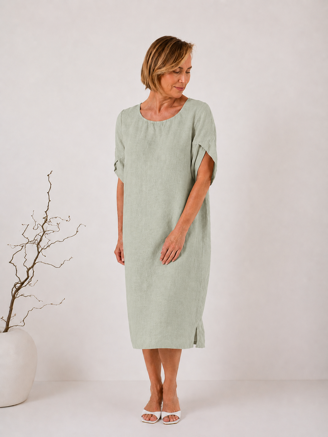 Envelope Sleeve Dress