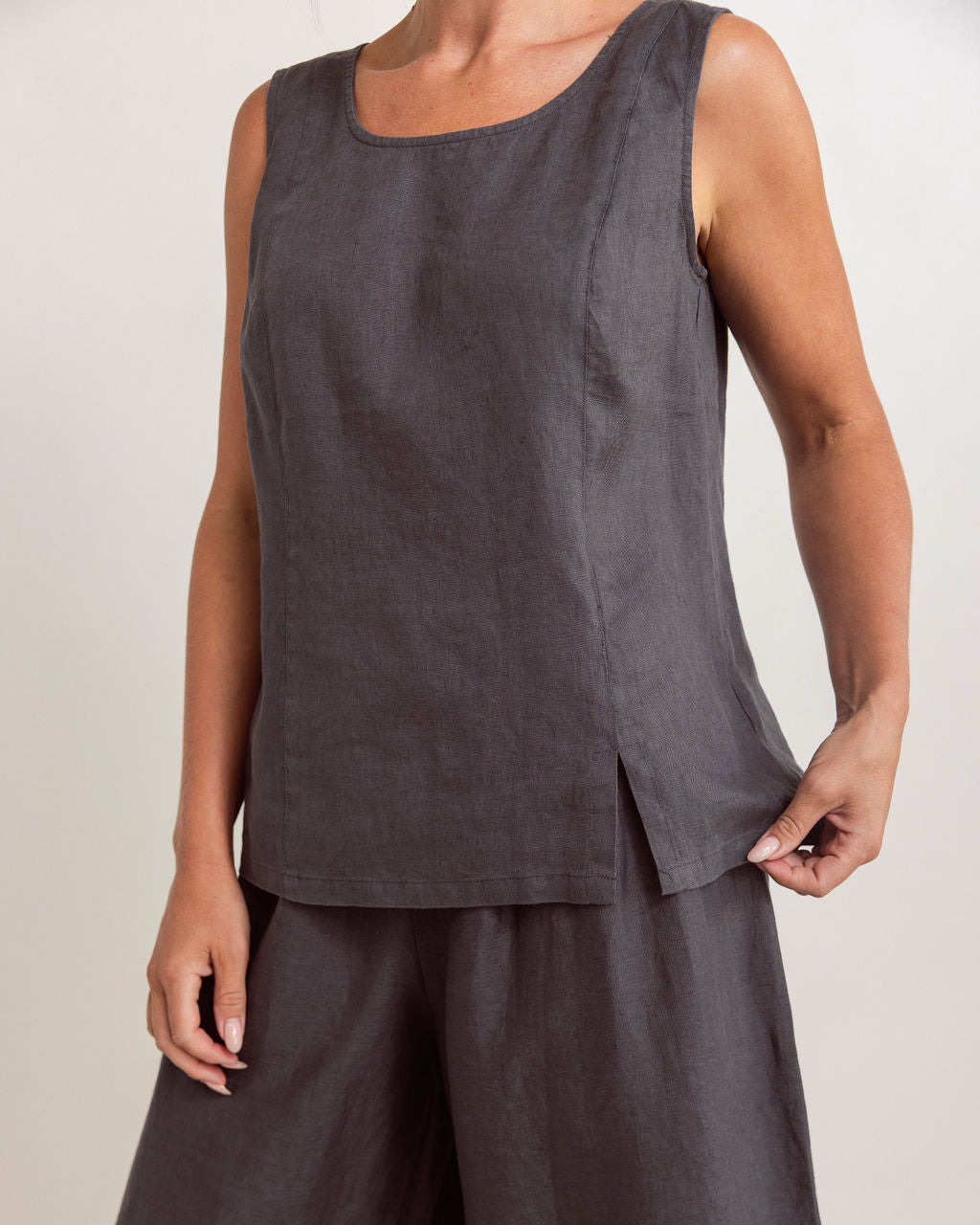 Linen Tank Top
