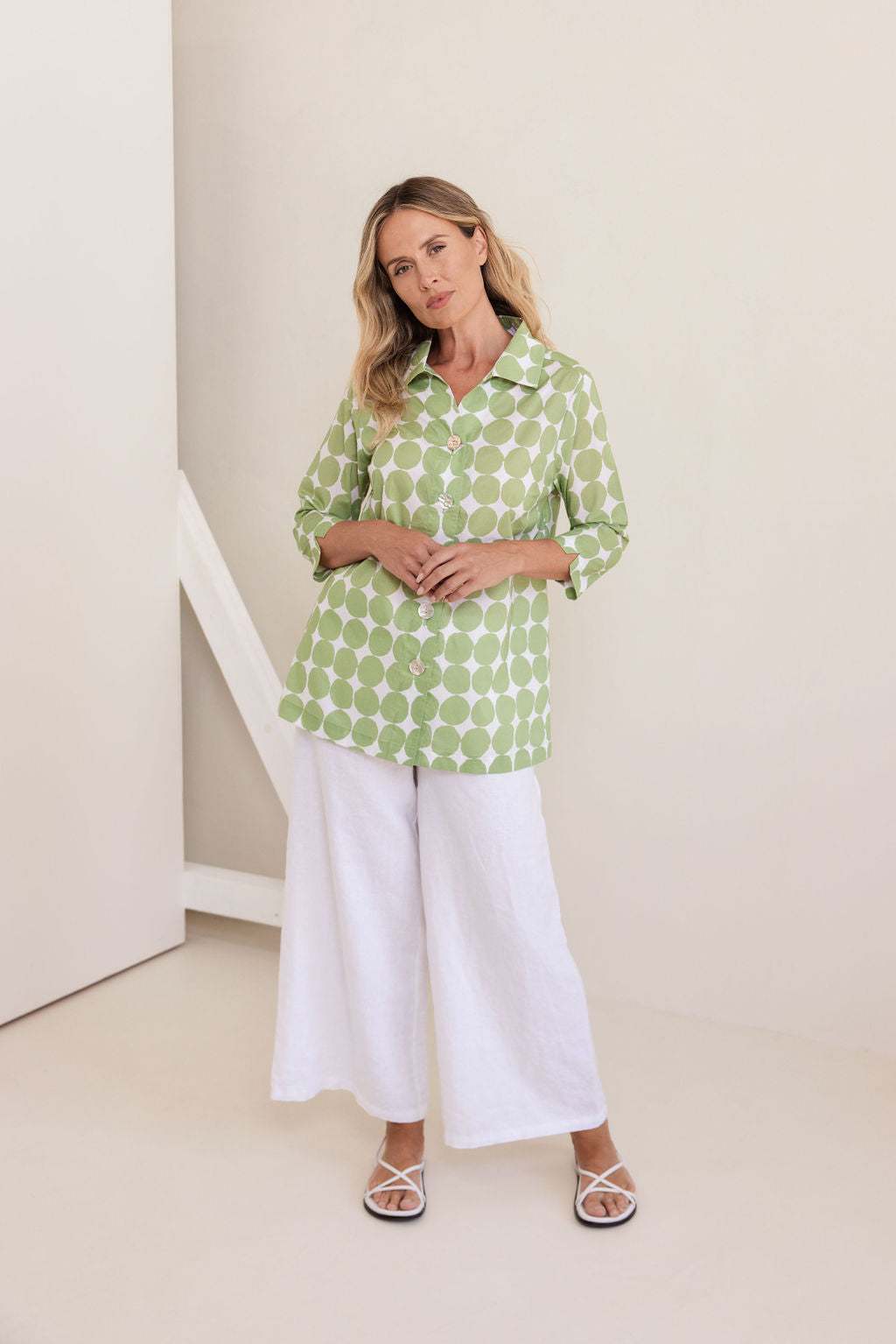Linen Palazzo Pant