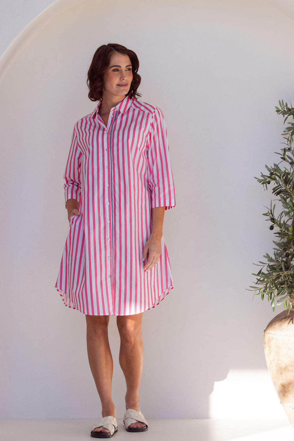 Cotton Stripe Shirtmaker