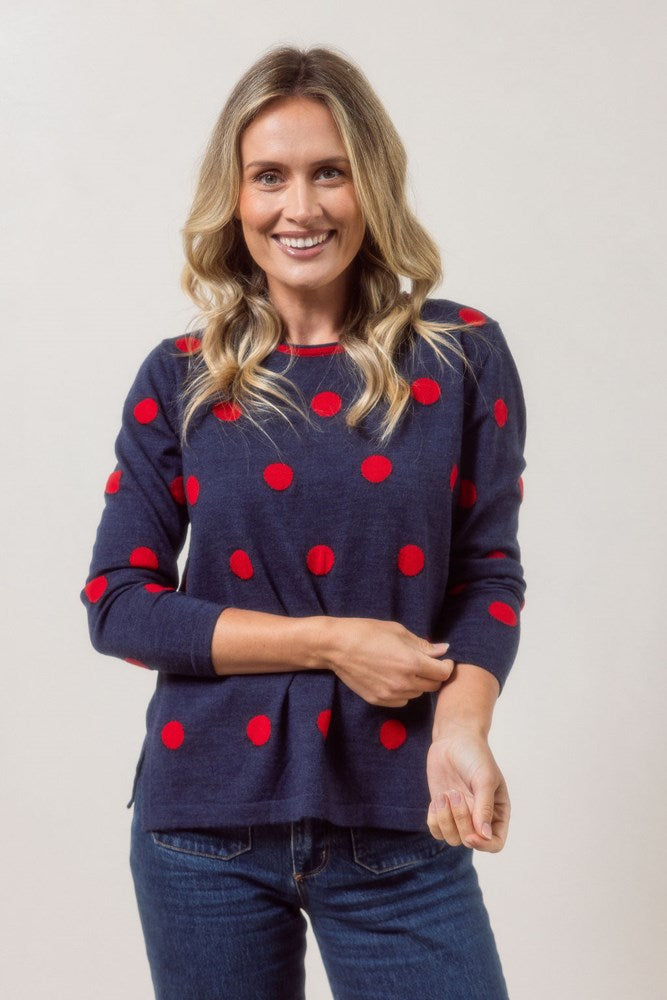 Merino Spot Sweater