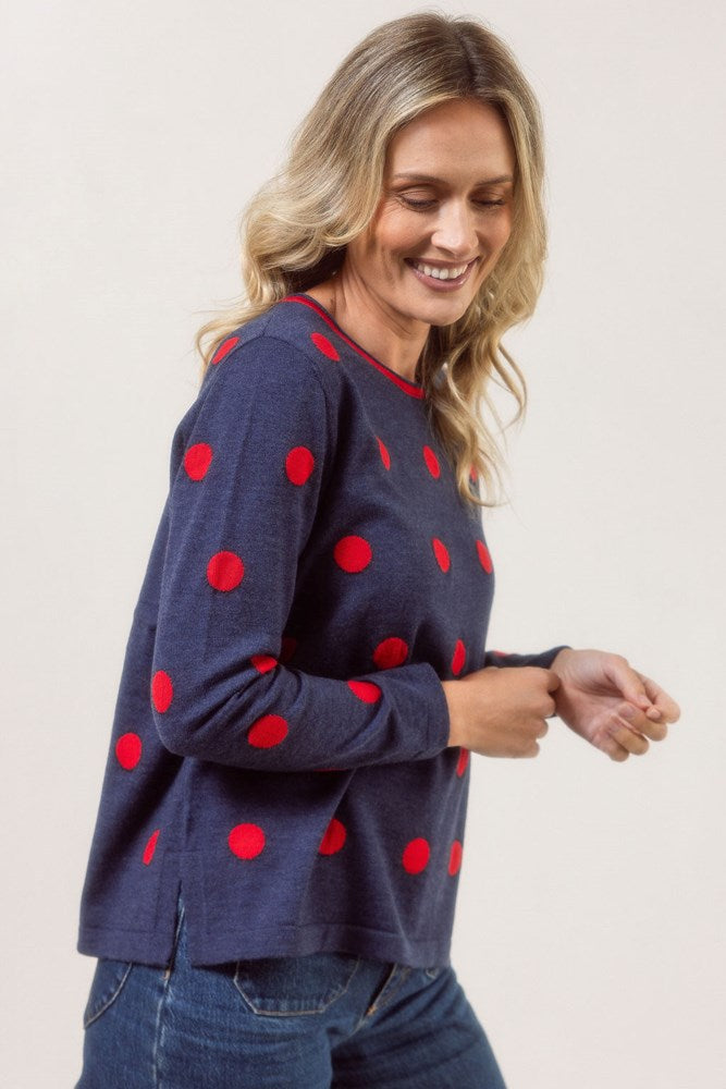 Merino Spot Sweater