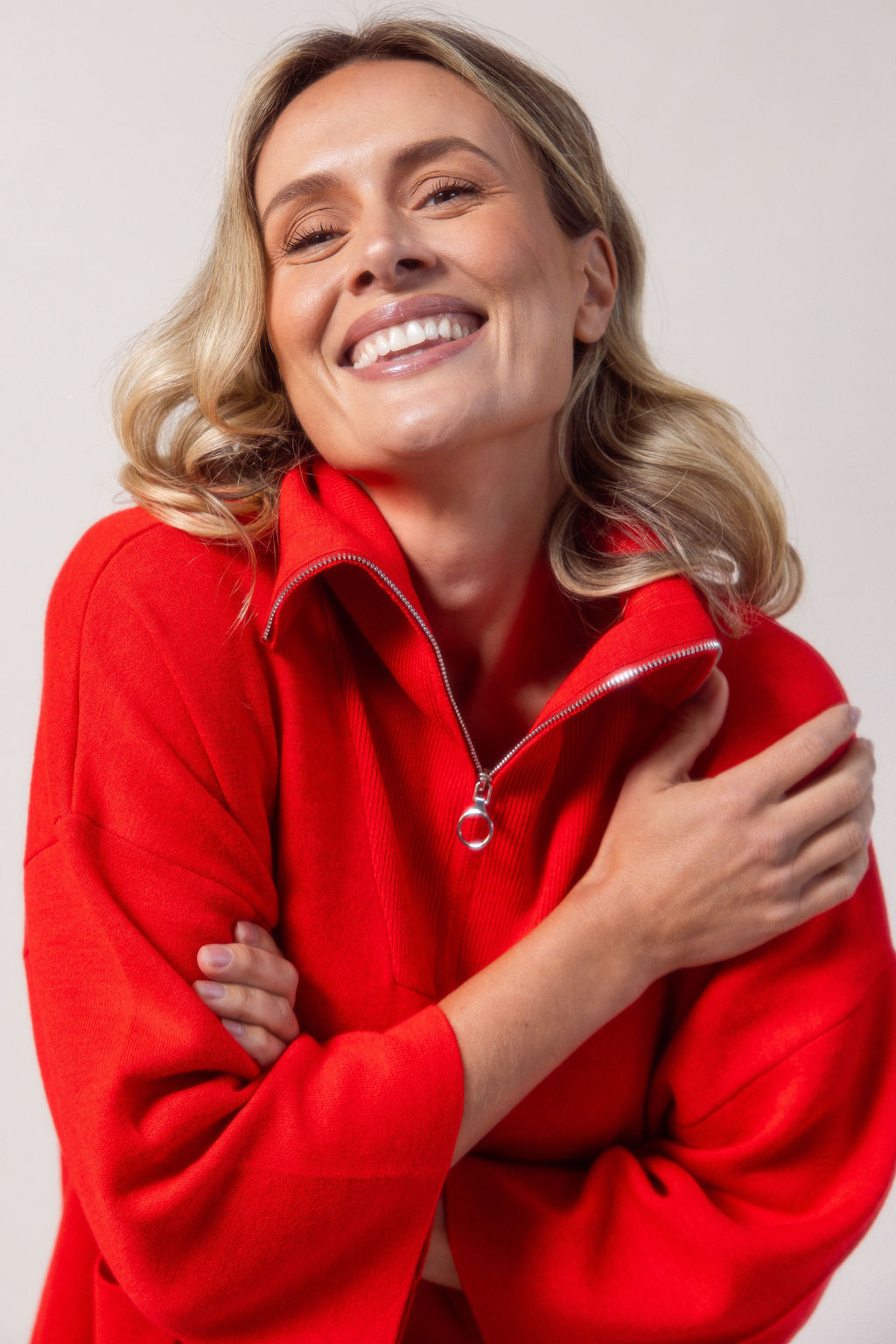Zip Collar Sweater