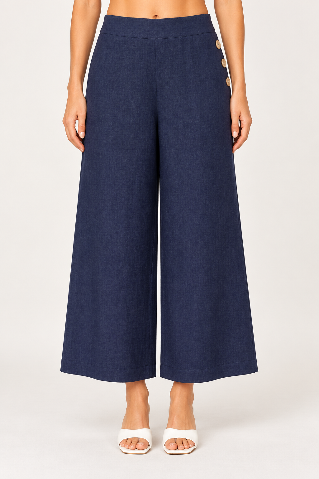 Palazzo Linen Pant