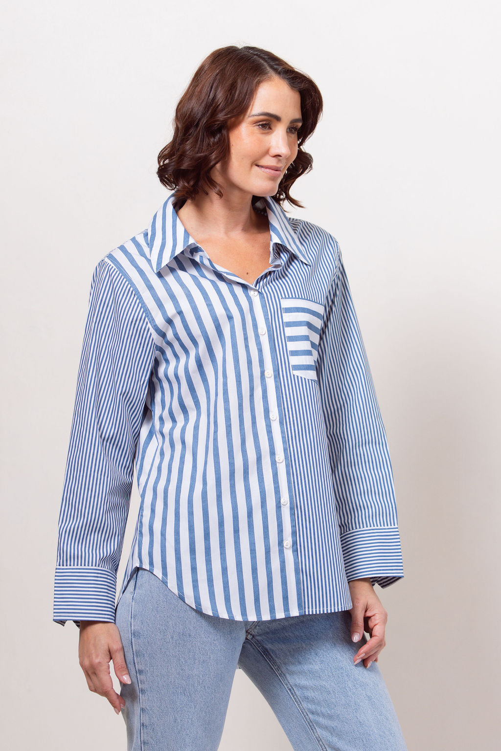 Cotton Stripe Shirt