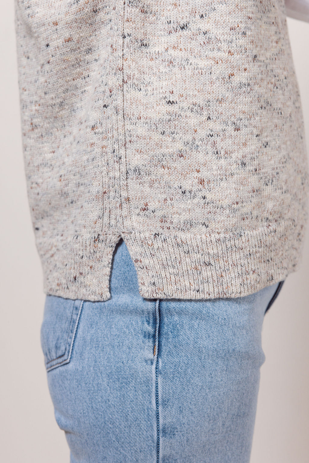 Round Neck Speckle Vest