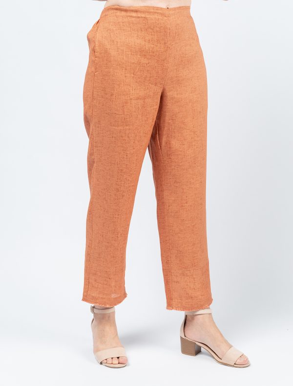 Copper Linen Pant — See Saw Clothing Australia